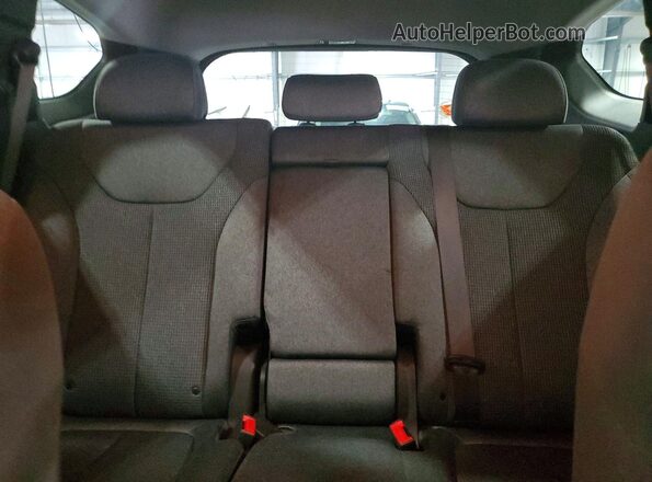 5NMS3CAD1KH091379 2019 HYUNDAI SANTA Blue Rear seats view