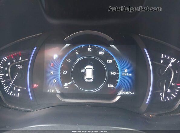 5NMS3CAD2KH032714 2019 HYUNDAI SANTA FE Blue Vista de los asientos traseros
