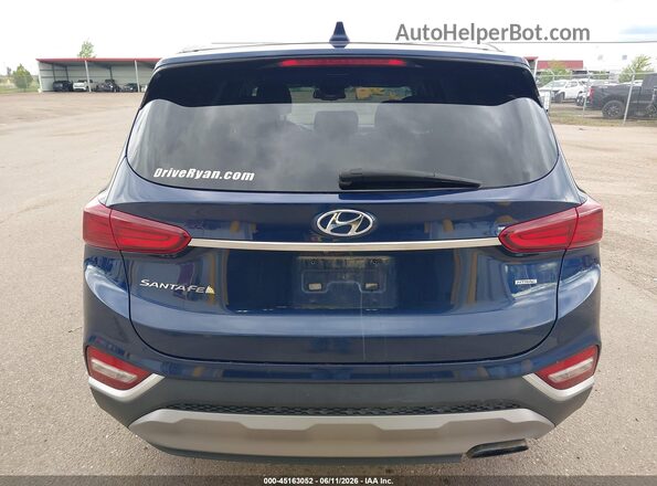 5NMS3CAD2KH032714 2019 HYUNDAI SANTA FE Blue 