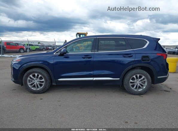 5NMS3CAD2KH032714 2019 HYUNDAI SANTA FE Blue Vista interior de 360 grados