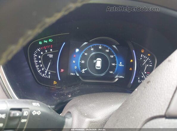 5NMS3CAD2KH047326 2019 HYUNDAI SANTA FE Black Вид задніх сидінь