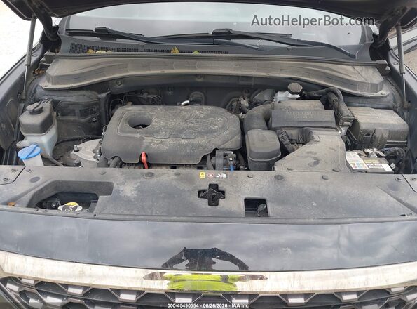 5NMS3CAD2KH047326 2019 HYUNDAI SANTA FE Black Вид ззаду
