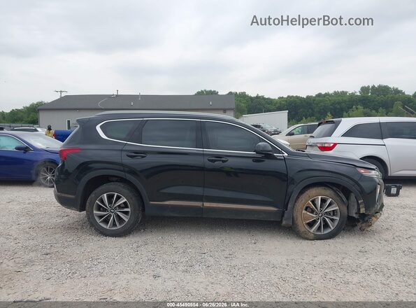 5NMS3CAD2KH047326 2019 HYUNDAI SANTA FE Black Панорамний вид салону 360°