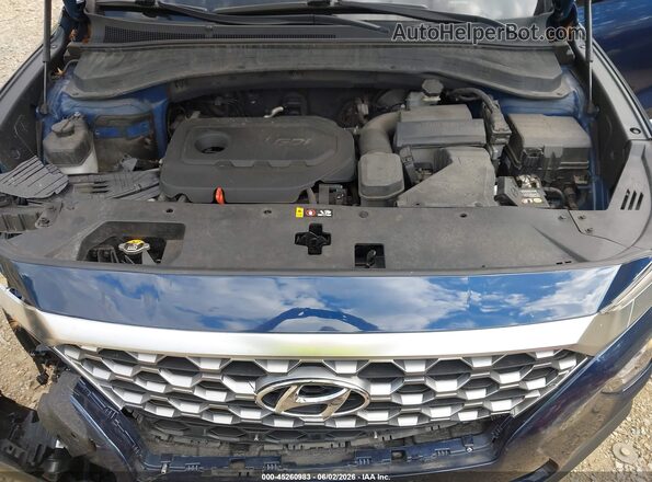 5NMS3CAD2KH055121 2019 HYUNDAI SANTA FE Navy 