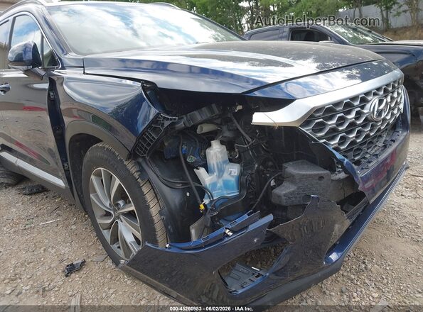 5NMS3CAD2KH055121 2019 HYUNDAI SANTA FE Navy 