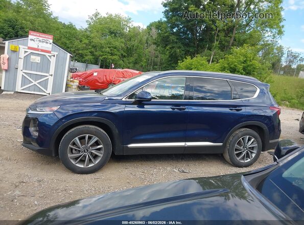 5NMS3CAD2KH055121 2019 HYUNDAI SANTA FE Navy 