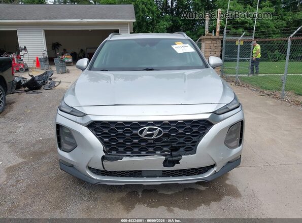 5NMS3CAD2KH074168 2019 HYUNDAI SANTA FE Серебряный Вид щитка приборов