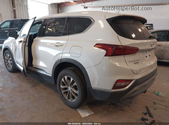 5NMS3CAD2LH152613 2020 HYUNDAI SANTA FE White Задня ліва чверть