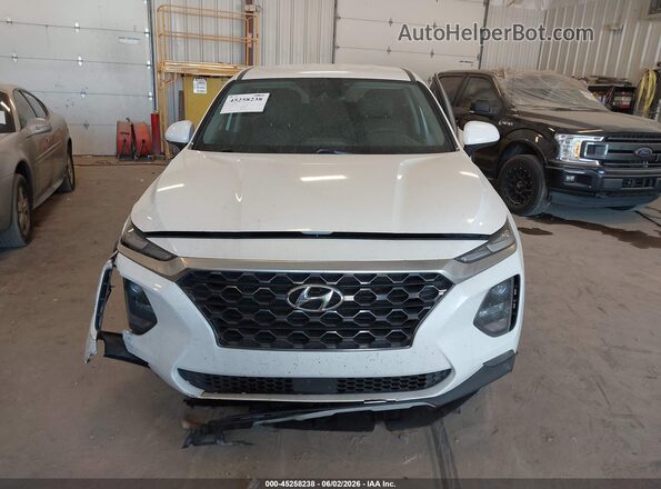 5NMS3CAD2LH152613 2020 HYUNDAI SANTA FE White Вид щитка приладів