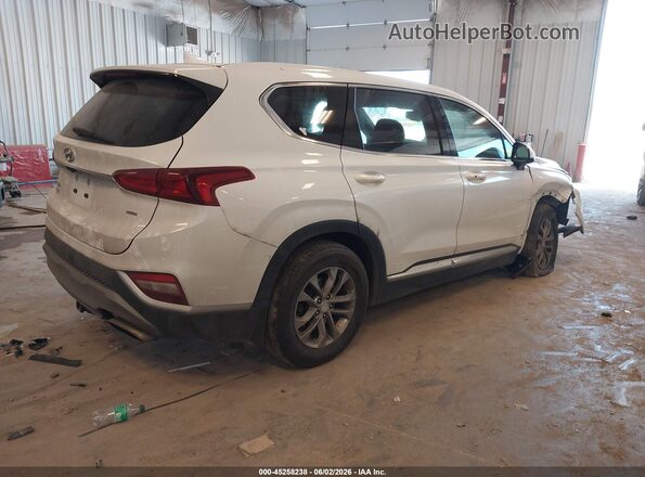 5NMS3CAD2LH152613 2020 HYUNDAI SANTA FE White Задня права чверть