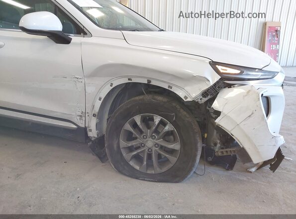 5NMS3CAD2LH152613 2020 HYUNDAI SANTA FE White Вид спереду