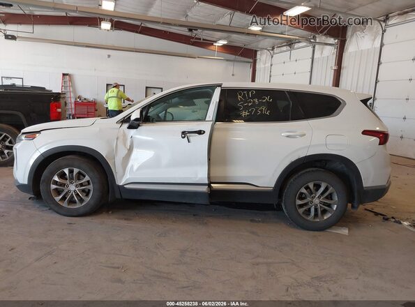 5NMS3CAD2LH152613 2020 HYUNDAI SANTA FE White Панорамний вид салону 360°