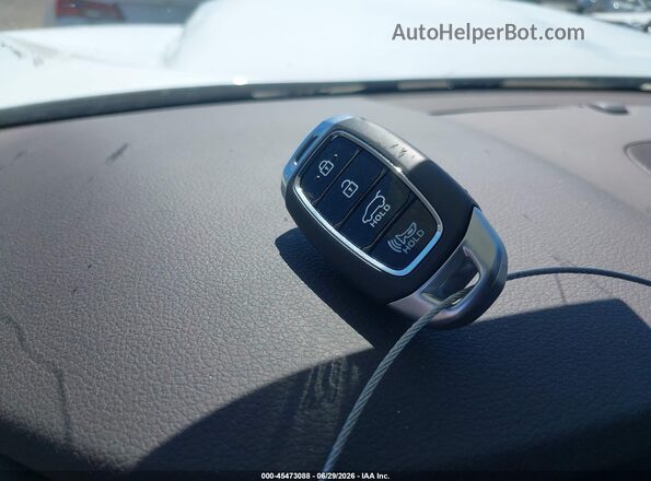 5NMS3CAD3KH009538 2019 HYUNDAI SANTA FE White Vista del salpicadero