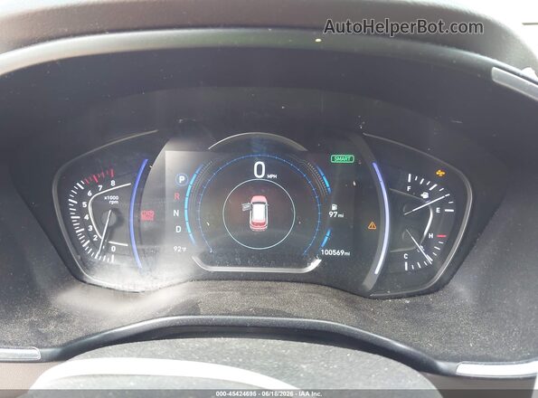 5NMS3CAD3KH063776 2019 HYUNDAI SANTA FE Красный Вид задних сидений