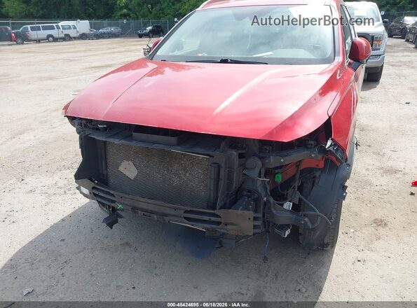 5NMS3CAD3KH063776 2019 HYUNDAI SANTA FE Красный Вид спереди