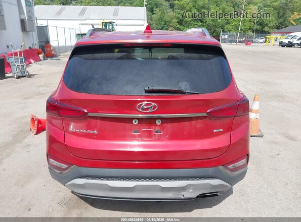 5NMS3CAD3KH063776 2019 HYUNDAI SANTA FE Красный 