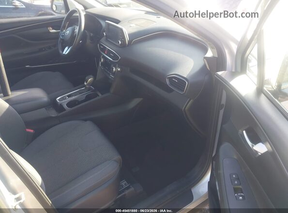 5NMS3CAD4KH018605 2019 HYUNDAI SANTA FE Silver Սալոնի դիմացի տեսք