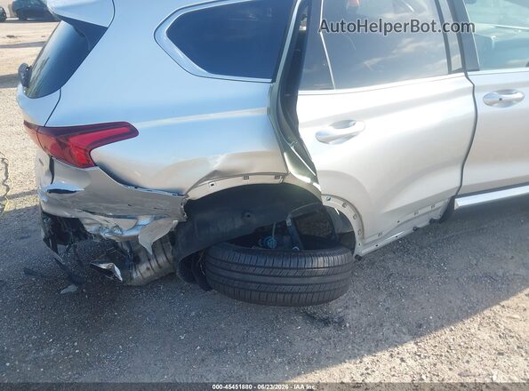 5NMS3CAD4KH018605 2019 HYUNDAI SANTA FE Silver Դիմացի տեսք