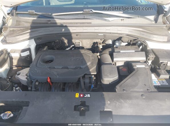 5NMS3CAD4KH018605 2019 HYUNDAI SANTA FE Silver Հետևի տեսք
