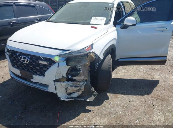 5NMS3CAD4KH099301 2019 HYUNDAI SANTA FE White Vista frontal