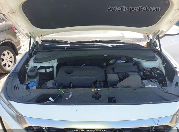 5NMS3CAD4KH099301 2019 HYUNDAI SANTA FE White Vista trasera