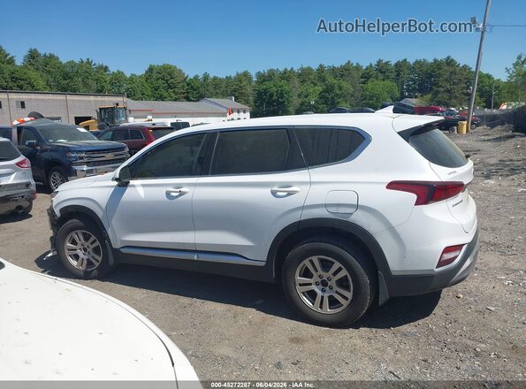 5NMS3CAD4KH099301 2019 HYUNDAI SANTA FE White Vista interior de 360 grados