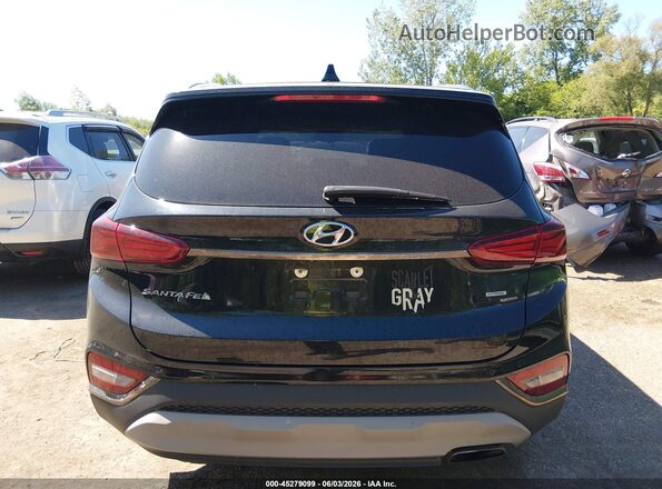 5NMS3CAD4KH134919 2019 HYUNDAI SANTA FE Black 