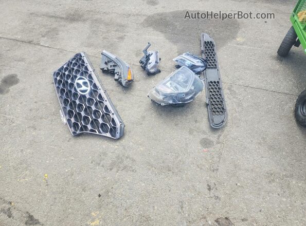 5NMS3CAD4LH185600 2020 HYUNDAI SANTA Silver Շարժիչի բաժամունքի տեսք