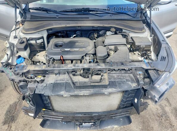 5NMS3CAD4LH185600 2020 HYUNDAI SANTA Silver Սալոնի հետևի տեսք