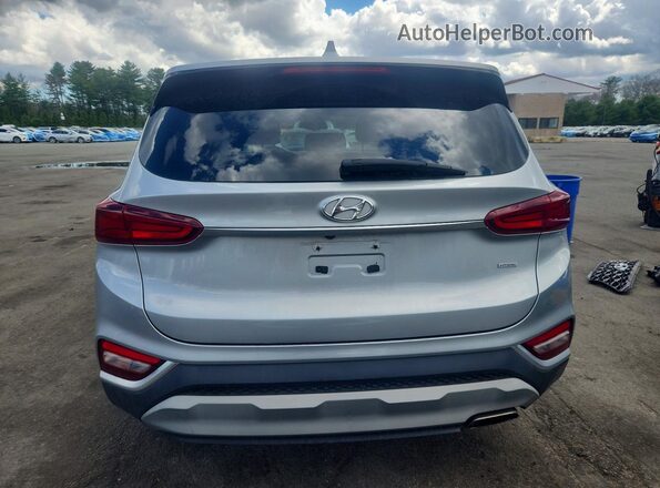 5NMS3CAD4LH185600 2020 HYUNDAI SANTA Silver Հետևի տեսք