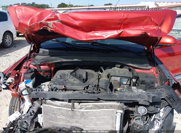 5NMS3CAD5LH258196 2020 HYUNDAI SANTA FE Burgundy Հետևի տեսք