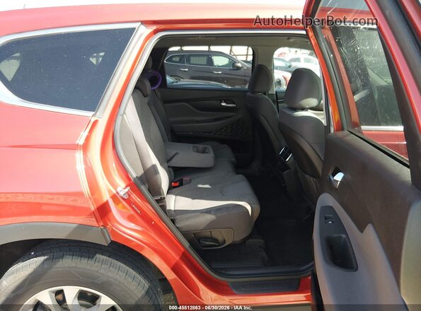5NMS3CAD5LH258196 2020 HYUNDAI SANTA FE Burgundy VIN կոդի պիտակի տեսք