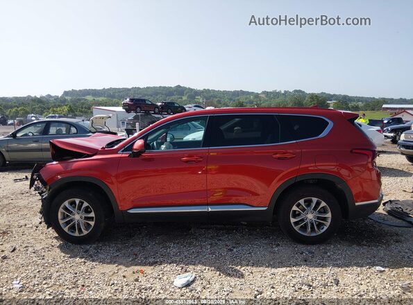 5NMS3CAD5LH258196 2020 HYUNDAI SANTA FE Burgundy 