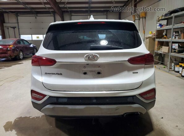 5NMS3CAD5LH304903 2020 HYUNDAI SANTA White უკანა ხედი