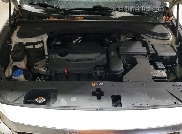 5NMS3CAD5LH304903 2020 HYUNDAI SANTA White ძრავის განყოფილების ხედი