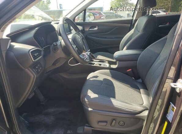 5NMS3CAD5LH305534 2020 HYUNDAI SANTA Black Vista interior delantera