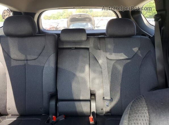 5NMS3CAD5LH305534 2020 HYUNDAI SANTA Black Vista de los asientos traseros