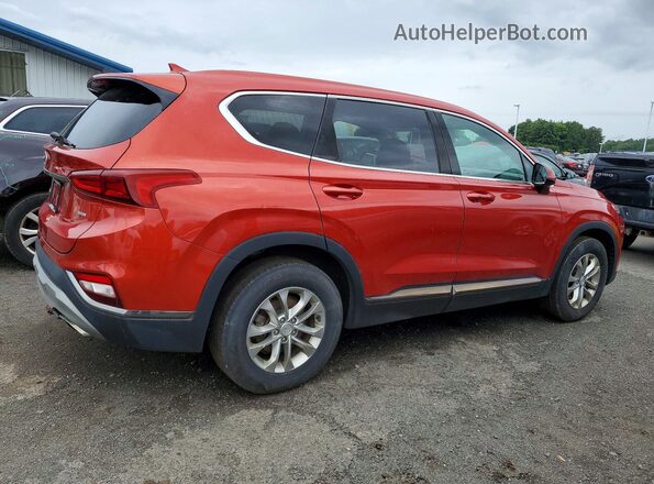 5NMS3CAD6KH061827 2019 HYUNDAI SANTA Red Trasero derecho