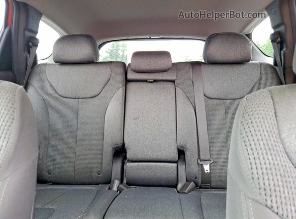 5NMS3CAD6KH061827 2019 HYUNDAI SANTA Red Vista de los asientos traseros