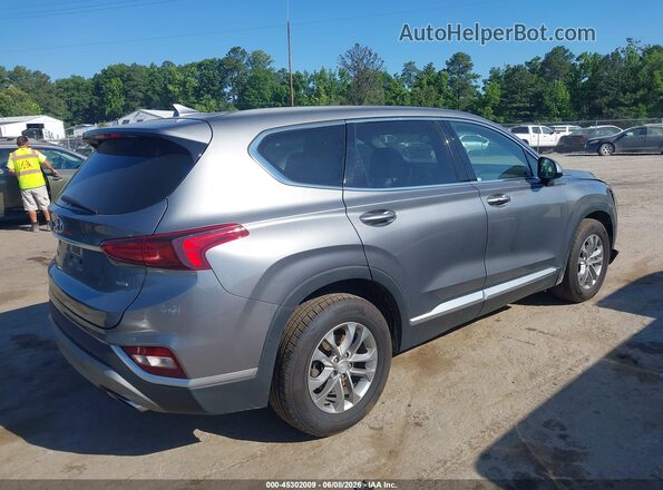 5NMS3CAD6KH062752 2019 HYUNDAI SANTA FE Gray Tył prawy