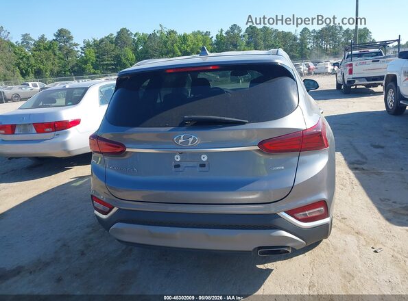 5NMS3CAD6KH062752 2019 HYUNDAI SANTA FE Gray 