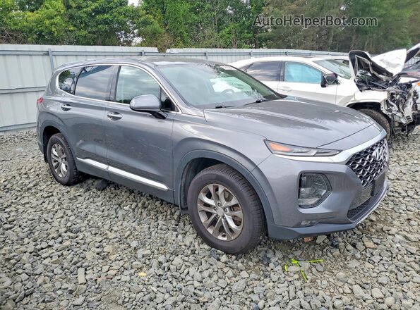 5NMS3CAD6KH122559 2019 HYUNDAI SANTA Silver Przód prawy