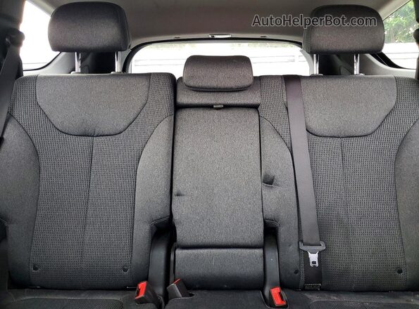 5NMS3CAD6KH122559 2019 HYUNDAI SANTA Silver Widok tylnych siedzeń