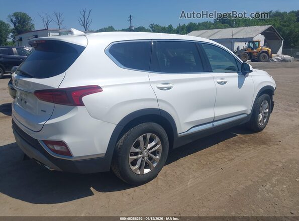 5NMS3CAD7KH074537 2019 HYUNDAI SANTA FE White Tył prawy