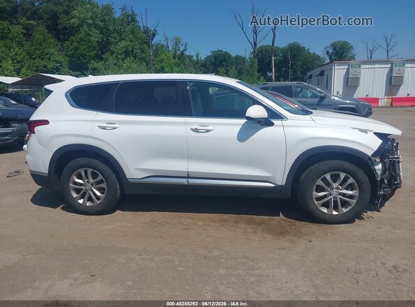 5NMS3CAD7KH074537 2019 HYUNDAI SANTA FE White Widok wnętrza 360 stopni