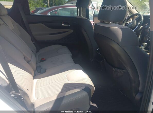 5NMS3CAD7KH074537 2019 HYUNDAI SANTA FE White Widok naklejki z numerem VIN