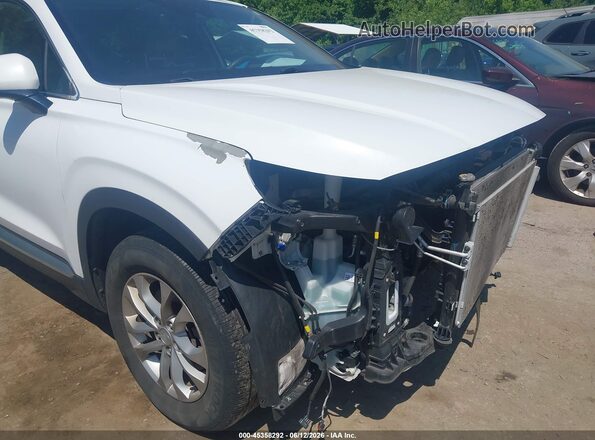 5NMS3CAD7KH074537 2019 HYUNDAI SANTA FE White 