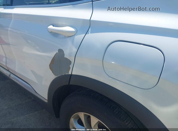 5NMS3CAD7KH074537 2019 HYUNDAI SANTA FE White 