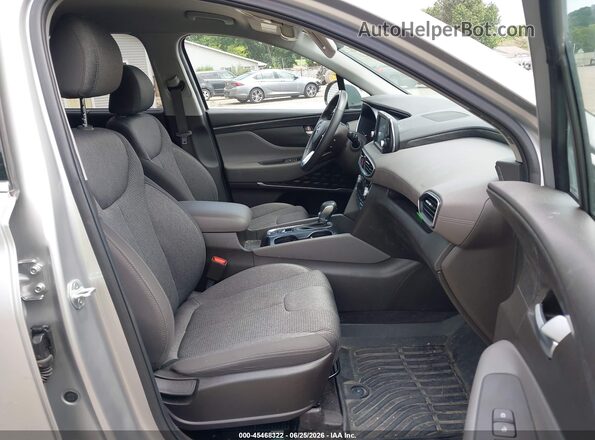 5NMS3CAD7LH208593 2020 HYUNDAI SANTA FE Silver წინა სალონის ხედი