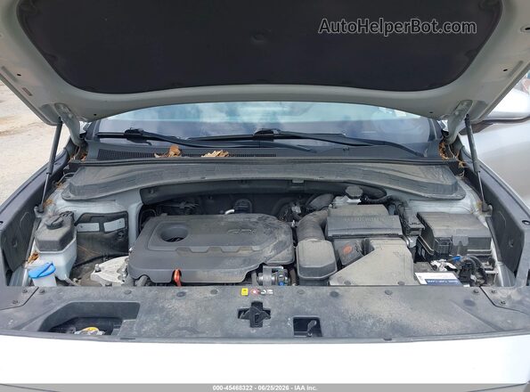 5NMS3CAD7LH208593 2020 HYUNDAI SANTA FE Silver უკანა ხედი